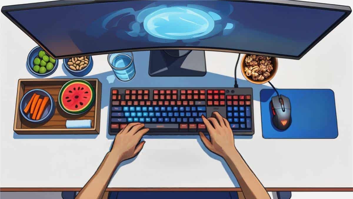 Healthy Gamer Setup